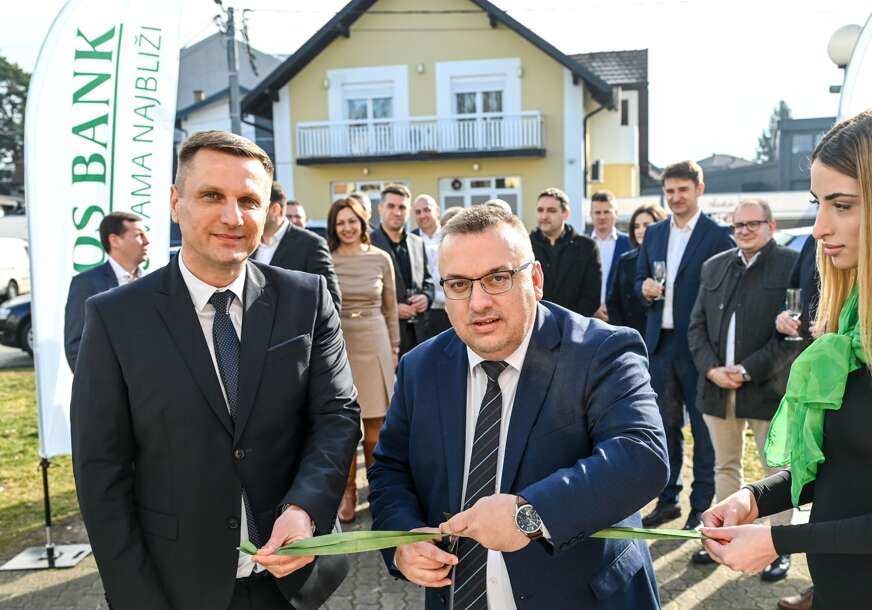 Modernija i pristupačnija klijentima: ATOS BANK u Modriči otvorila poslovnicu na novoj lokaciji