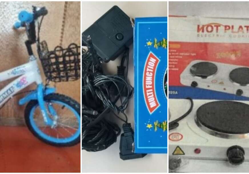 „Vratite ih u trgovine, opasni su“ Sa tržišta BiH povučeni bicikl za djecu, novogodišnje lampice i električno rešo