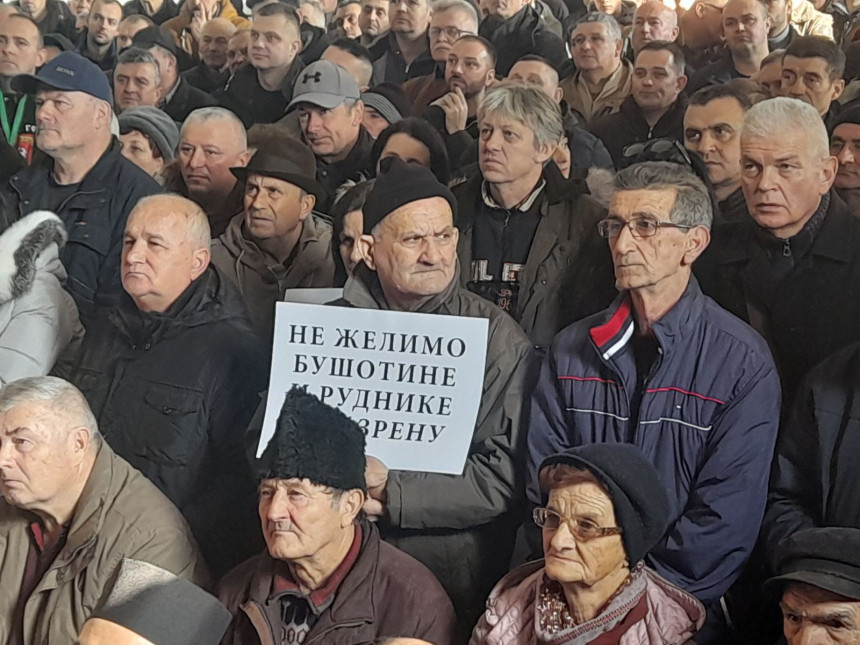 Protest u Boljaniću: Nećemo rudnik na našim imanjima