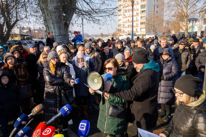 Vukovar: Protest zbog napada na tinejdžere
