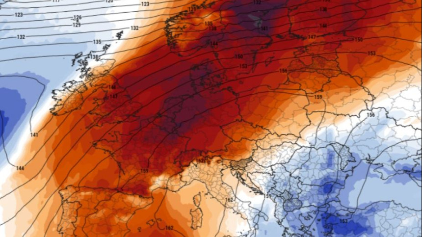 Stiže „Zeus“: Evropu očekaju nadrealne temperature