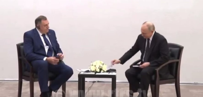 Dodik se požalio Putinu na opoziciju, a pohvalio Orbana