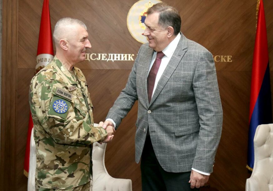 Dodik s novim komandantom EUFOR “Srpska je politički i bezbjednosno stabilna”