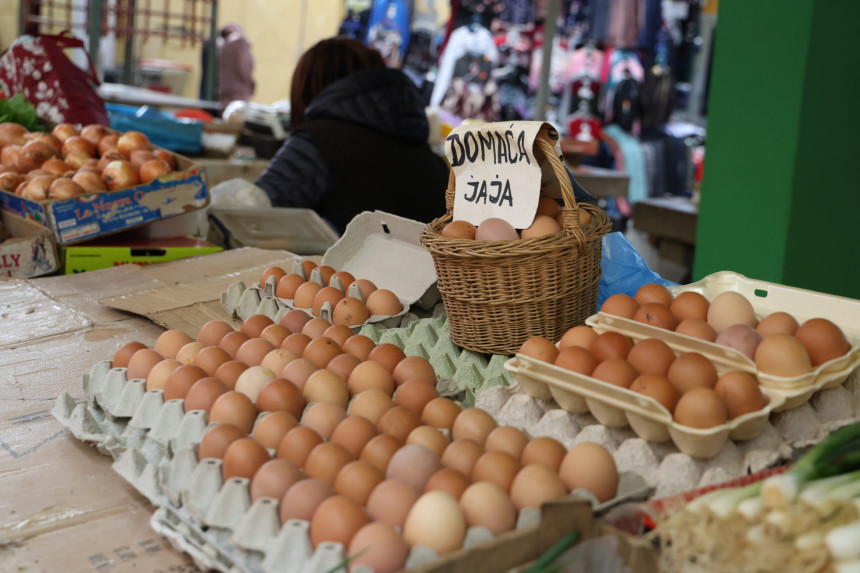 Poskupljenje pred praznike: Skuplja jaja i meso