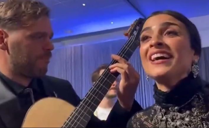„Da prodamo, Jano, dušo, samo da igramo“ Predstavnica Jermenije pred polufinale Evrovizije zapjevala na srpskom jeziku