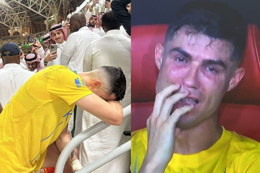 Poraz od Mitrovića: Ronaldo plakao kao nikada u karijeri