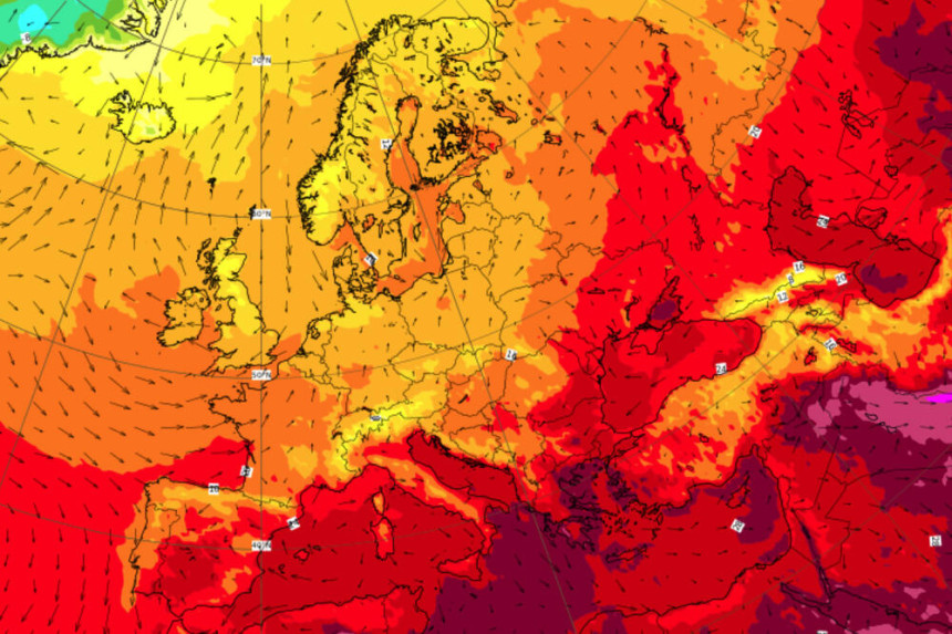 U Grčkoj i Turskoj temperature idu i do 45 stepeni