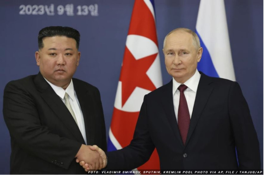 Putin i Kim Džong Un počeli razgovore u Pjongjangu