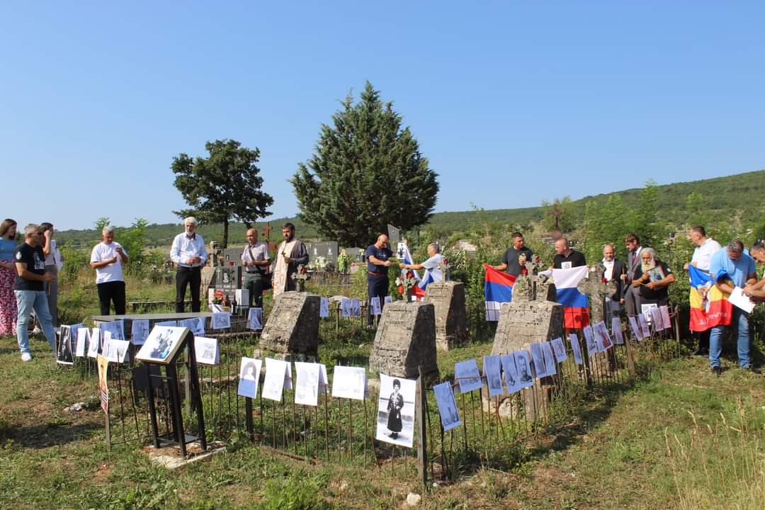 Bileća: Služen pomen Svetoj ruskoj porodici Romanov i pripadnicima Donskog korpusa