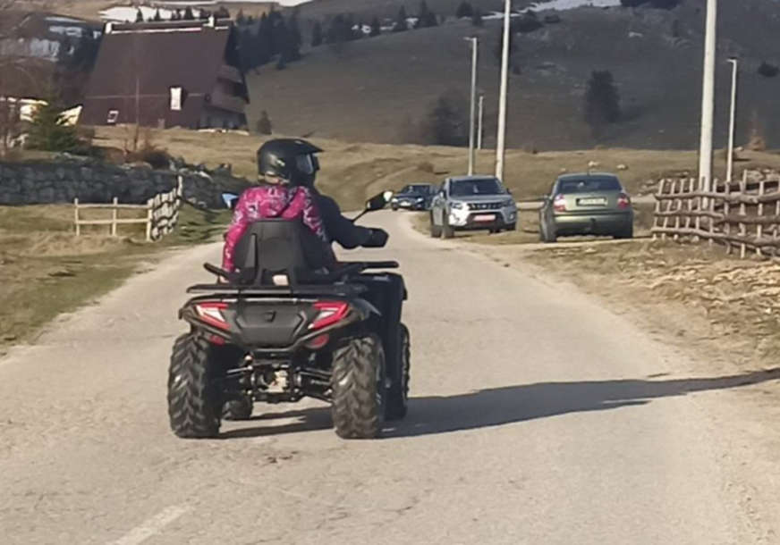 ČESTE POVREDE OD VOŽNJE KVADOM Na Bjelašnici povrijeđena jedna osoba zbog neprilagođene brzine