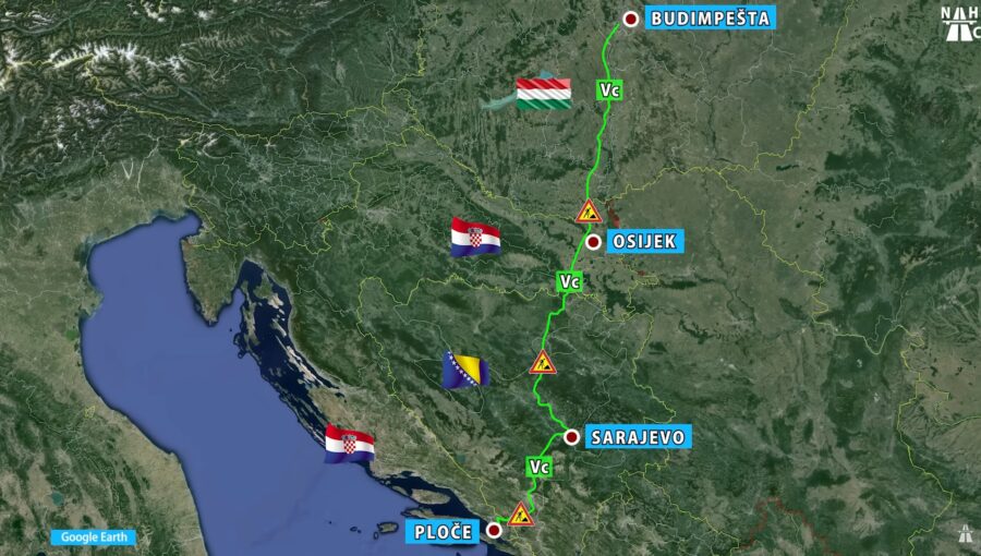 Koliko je dosad izgrađeno Koridora Vc i kada se očekuje kraj: Mađarska okončala radove, Hrvatska završava 2025., a BiH…