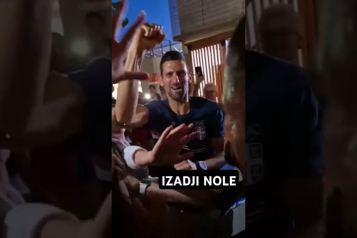 „Izađi, Nole“: Hit scena poslije Novakovog ulaska u finale (VIDEO)