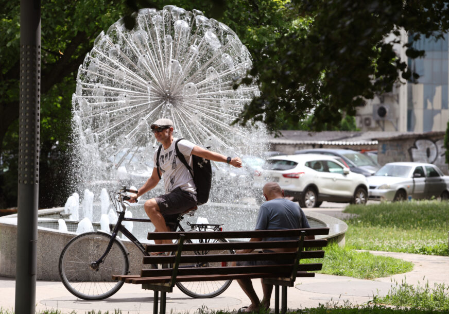 Ljeto je neumorno: Danas i sutra SUNČANO VRIJEME, temperature preko 30 stepeni i dalje