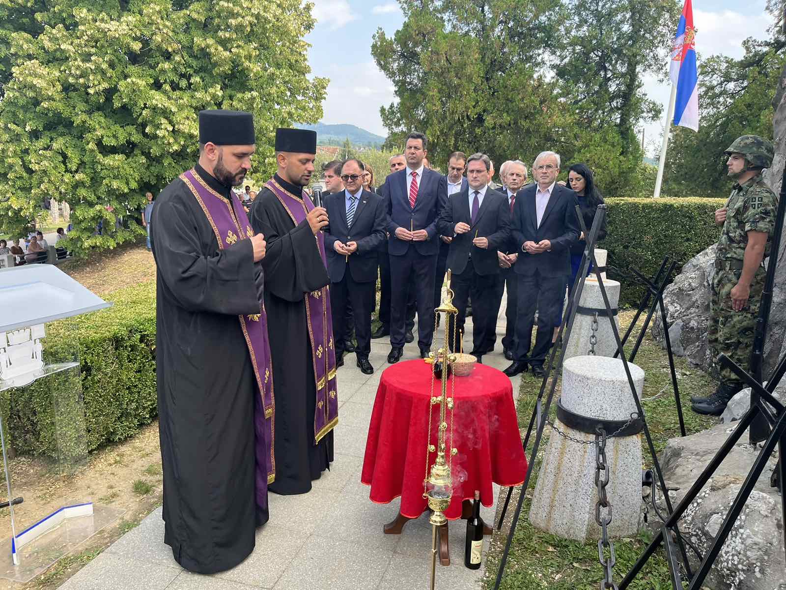 Počast junacima Cerske bitke u Tekerišu kod Loznice: VAŠA DJELA SU BESMRTNA