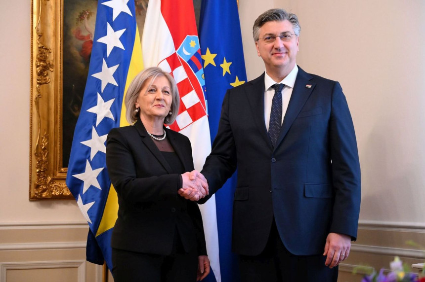 Krišto i Plenković: Hrvatska dokazani prijatelj BiH