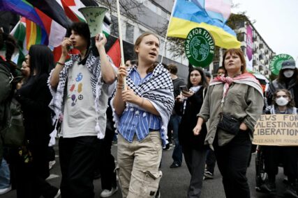 „OSOBA SKLONA NASILJU“ Njemačka policija označila Gretu Tunberg kao opasnost za posjetu propalestinskim demonstrantima