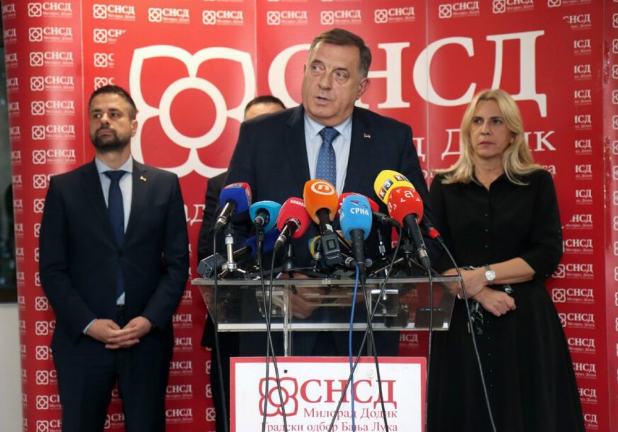 „Sve što budemo radili KONTROLISAĆE Nikola Šobot“ Dodik poručio da značaj broj glasova koalicionih partnera nije bio za kandidata SNSD