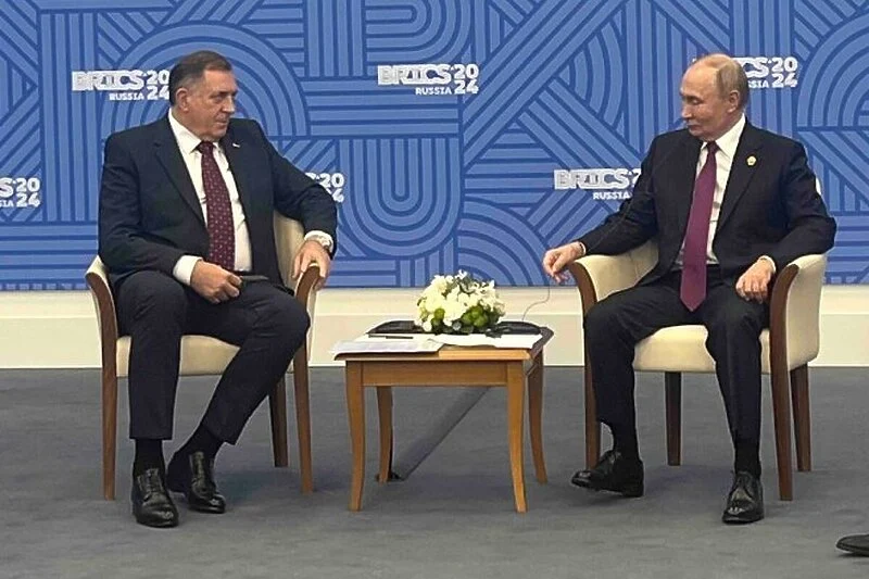 Dodik se sastao sa Putinom: Odbili smo da BiH uvede vize Rusima, uslovljavaju naš EU put takvim odlukama