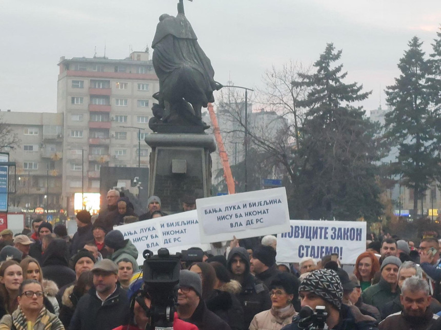 Ovdje smo da ukažemo na nepravdu i otimačinu od Bijeljine i Banjaluke (VIDEO)