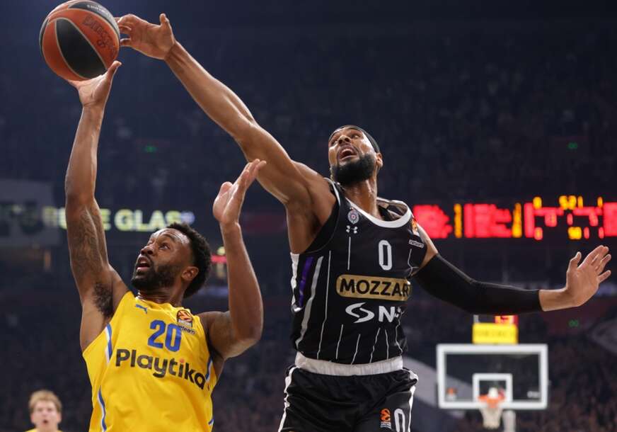 (FOTO) RAPSODIJA CRNO-BIJELIH U ARENI Partizan očitao lekciju Makabiju i upisao 2. vezani trijumf u Evroligi