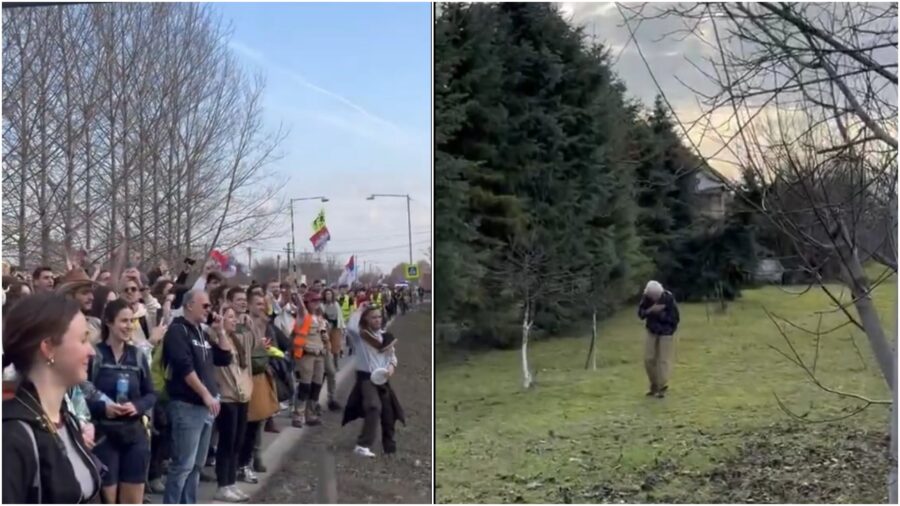 (VIDEO) Deka se poklonio studentima, oni mu uzvikivali „deda, mi te volimo“