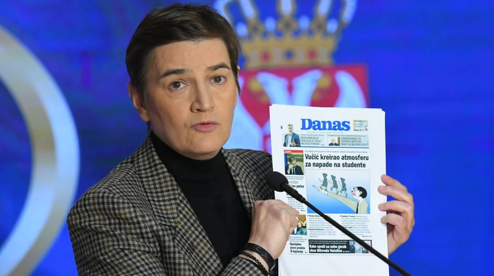 Koraksova karikatura uznemirila vrh vlasti i SNS: Od „rušenja države“ do „javnog linča predsednika“