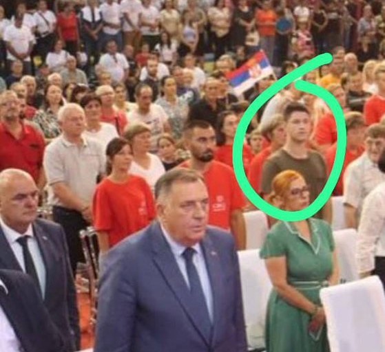 Dodikov student podrška Vučiću