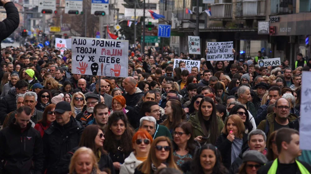 Protest u Nišu će trajati 18 sati: Studenti najavili donošenje Studentskog edikta