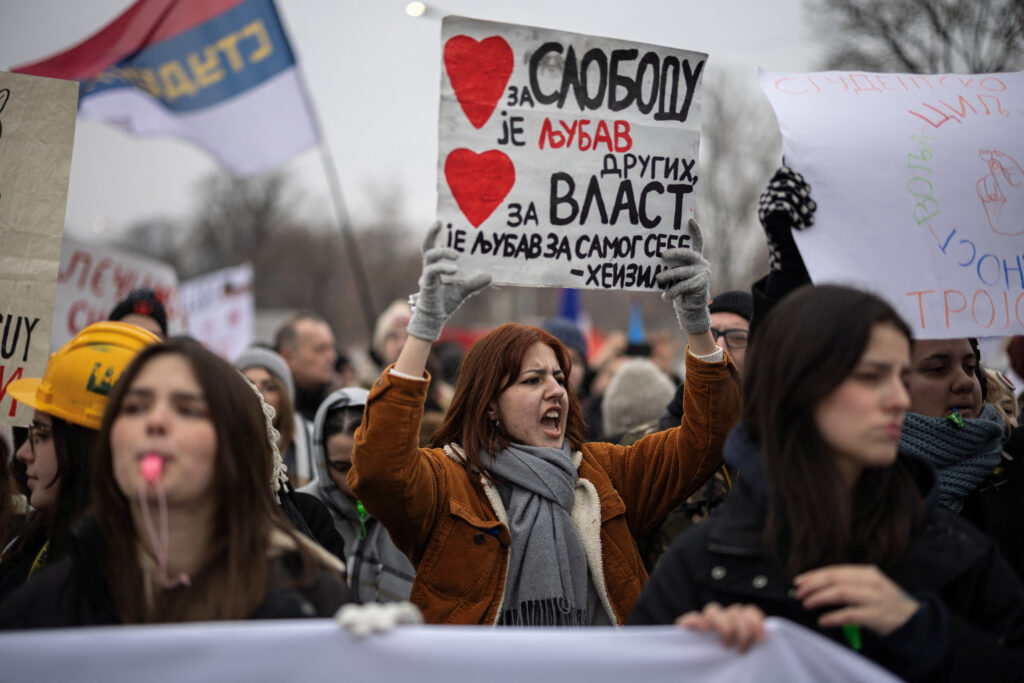 Crta: Ubjedljiva podrška građana Srbije studentskim zahtjevima i protestima