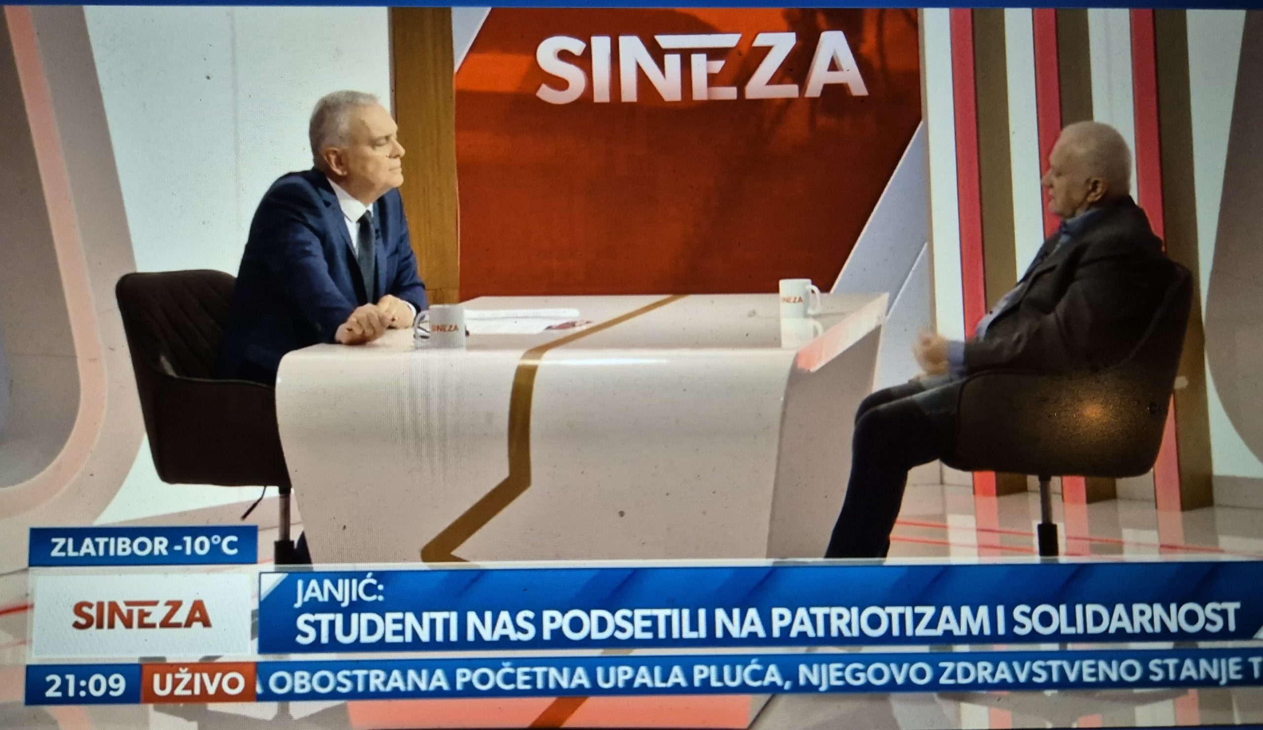 Dušan Janjić: Ovo je pubuna protiv autoritarnog režima