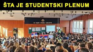 Da li će studentski plenumi prerasti u narodne plenume!?