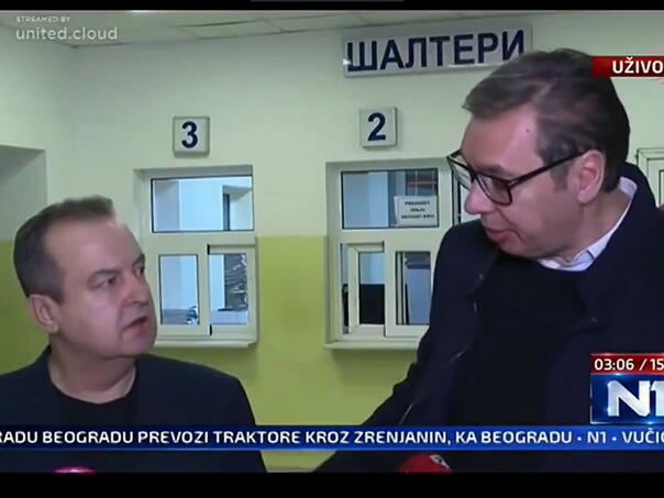 Vučić nervozan kao nikad, napao Dačića pred kamerama: Ne mogu više da slušam ovo!