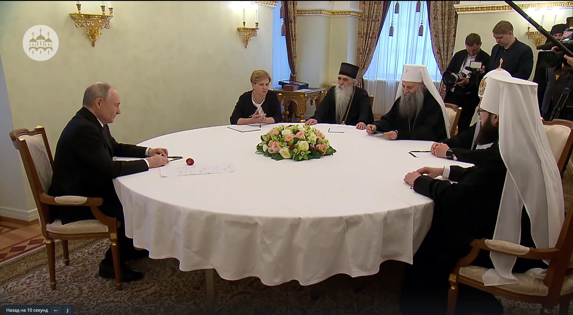 „Srbija u Ruskom svetu, obojena revolucija, Vučić dolazi u Moskvu…“: Prenosimo kompletan razgovor patrijarha Porfirija i Putina (VIDEO)