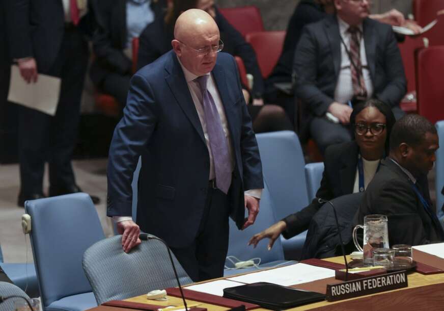 Ne želi da sluša Šmita: Ambasador Rusije NAPUSTIO SJEDNICU Savjeta bezbjednosti UN