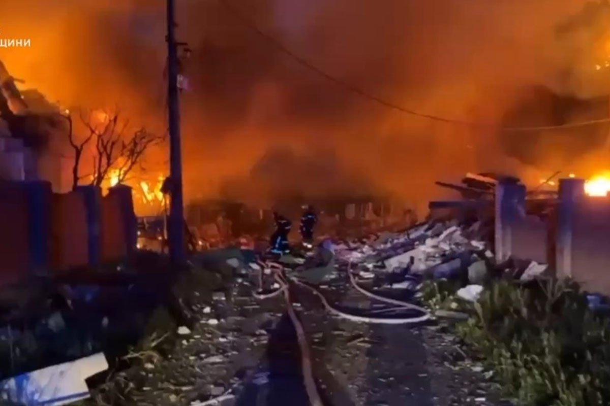 Jedan od najvećih ruskih napada na Ukrajinu (VIDEO)