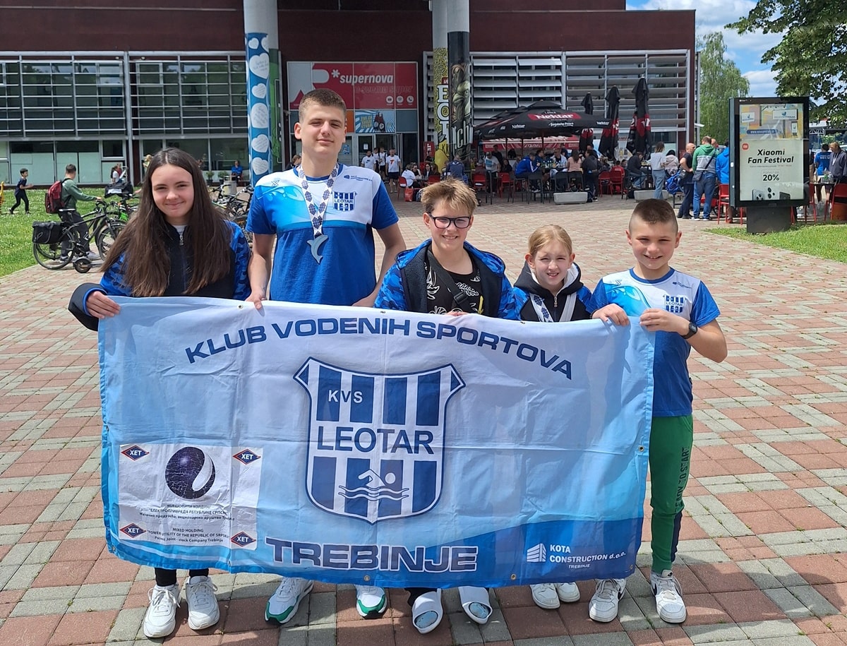 Plivači KVS „Leotar“ odlični na MPM „Banja Luka Open 2025“ Plivači KVS „Leotar“ odlični na MPM „Banja Luka Open 2025“
