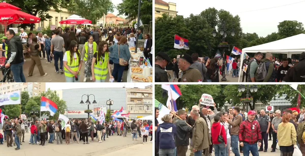 Poruka sa protesta u Zaječaru: “8. juna stavljamo tačku na bahatost i korupciju”