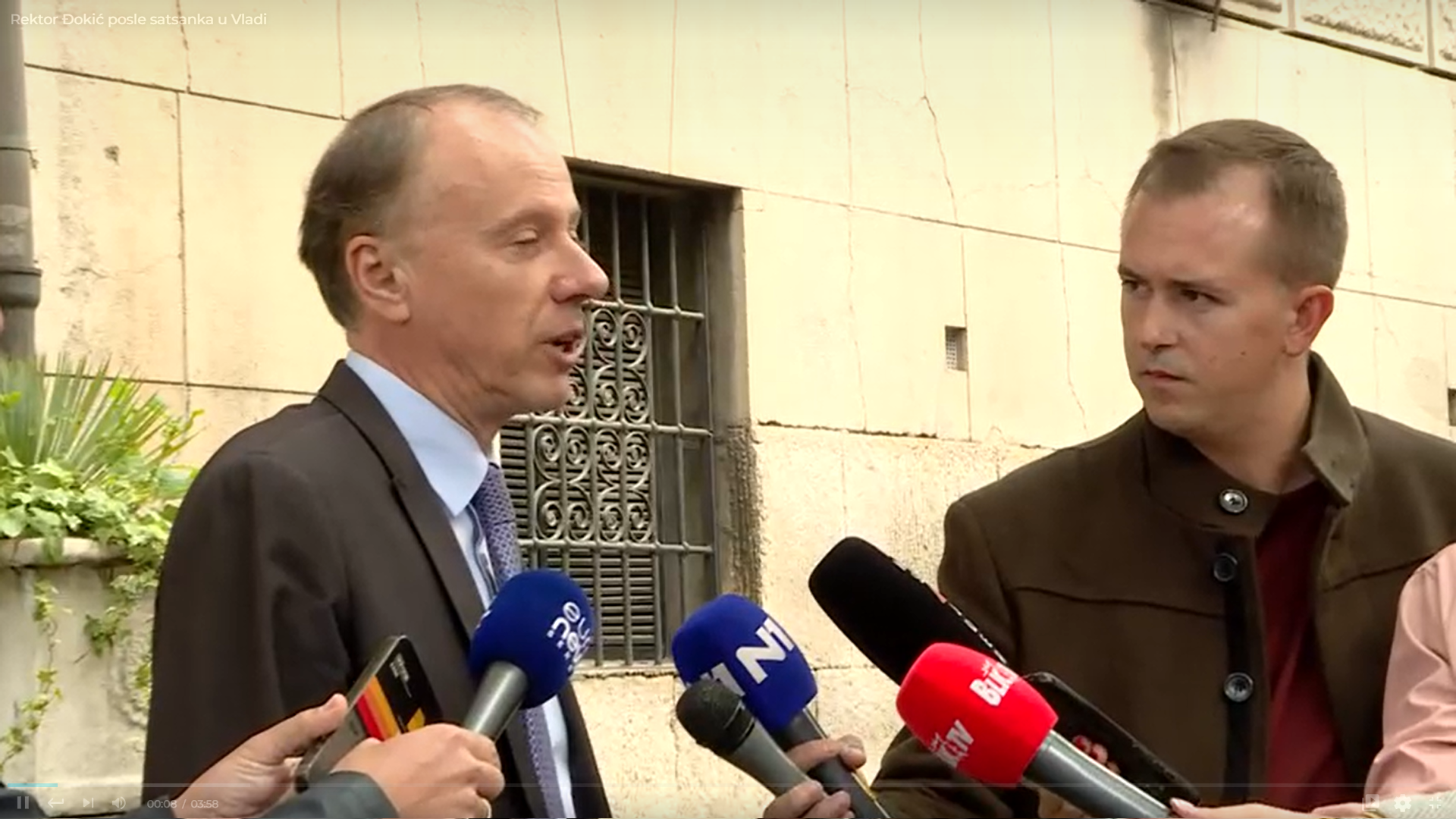 Rektor: Bez zaključaka, ništa od apela da se uredbe prethodne Vlade anuliraju Rektor: Bez zaključaka, ništa od apela da se uredbe prethodne Vlade anuliraju