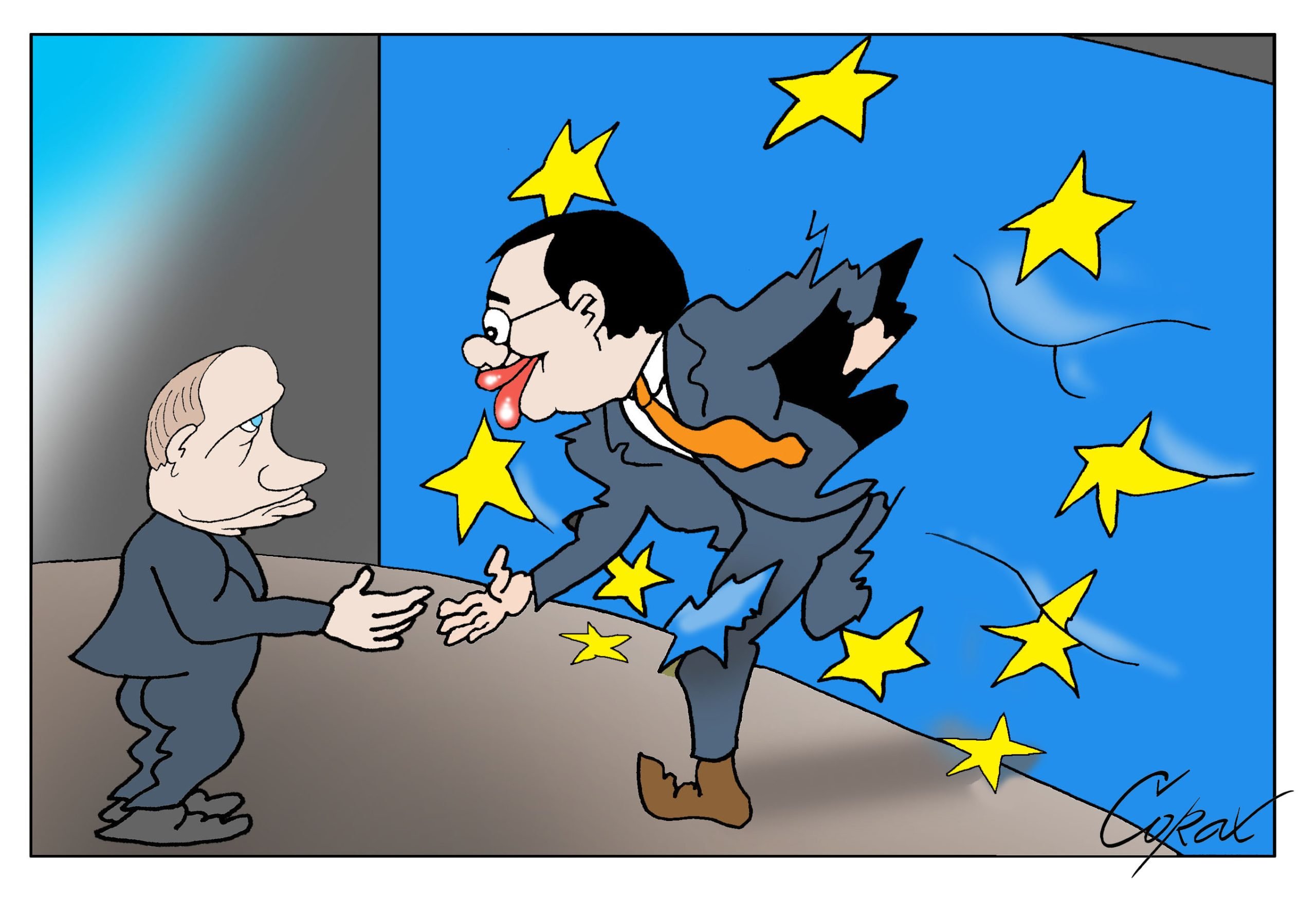Corax-ovo viđenje Vučićeve dvoglave politike Corax-ovo viđenje Vučićeve dvoglave politike