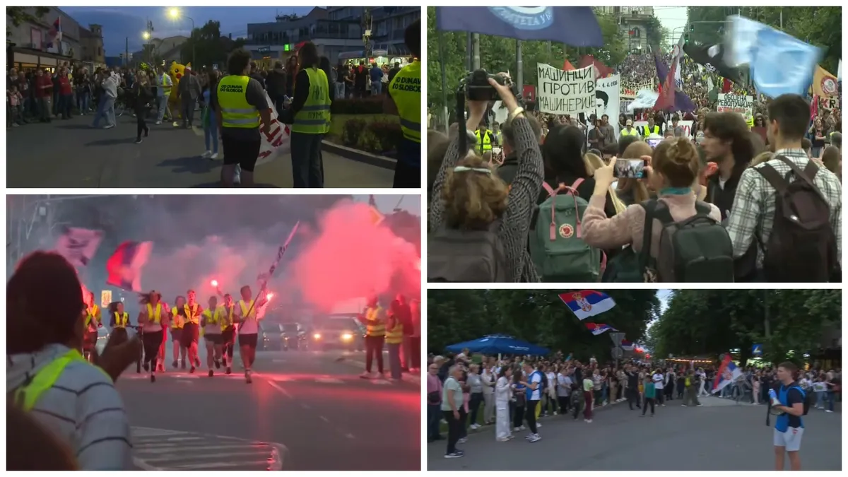 Veliki doček studenata u Zaječaru, održan protest ispred Vlade – profesori izneli zahteve Veliki doček studenata u Zaječaru, održan protest ispred Vlade – profesori izneli zahteve