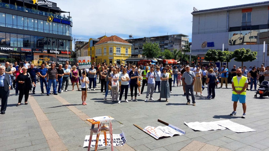 Prijedor: Sedmi protest „Ustanak za opstanak“ Prijedor: Sedmi protest „Ustanak za opstanak“