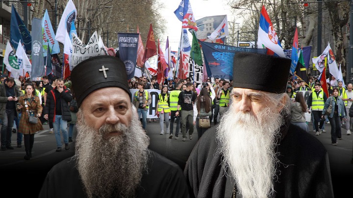 Porfirije izbegao raspravu o studentima na Saboru, Irinej Bulović ih uporedio sa teroristima Porfirije izbegao raspravu o studentima na Saboru, Irinej Bulović ih uporedio sa teroristima