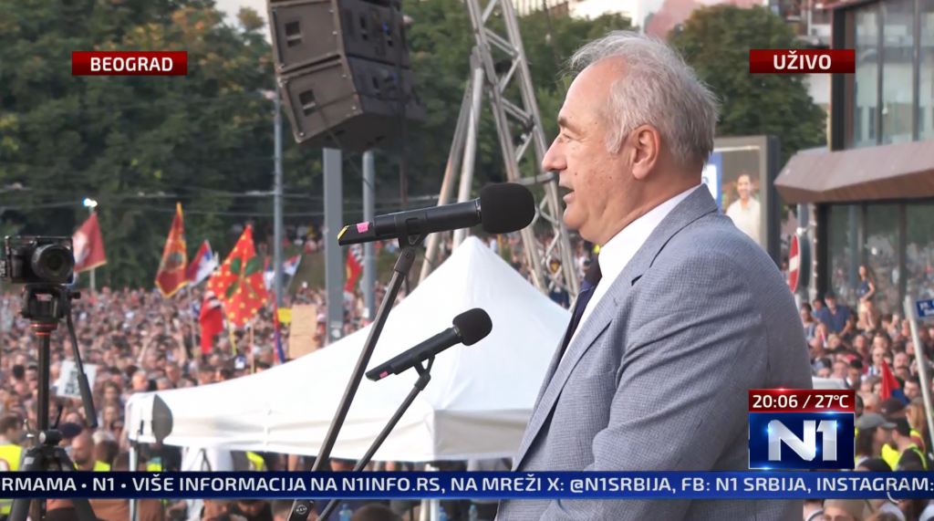 Govor Mila Lompara sa Slavije: Profesori ne dele studente na leve i desne
