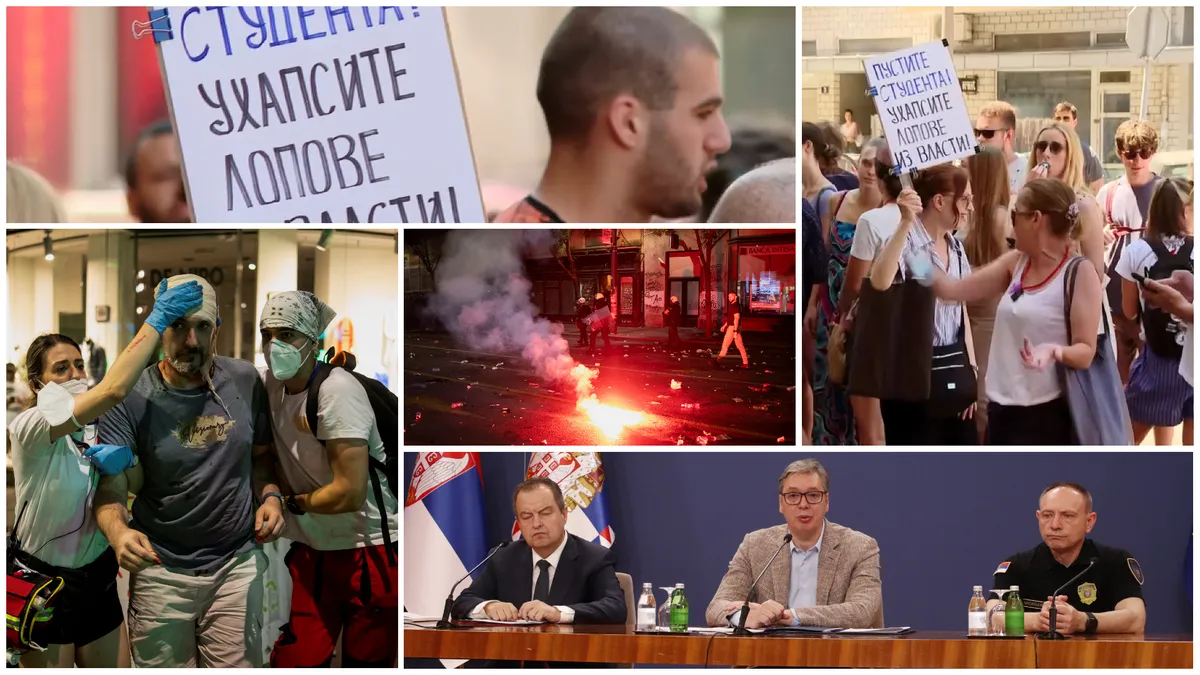 SRBIJA – POLICIJSKA DRŽAVA: Nastavljena hapšenja, najavljen novi skup ispred VJT, održan protest ispred „29. novembra“
