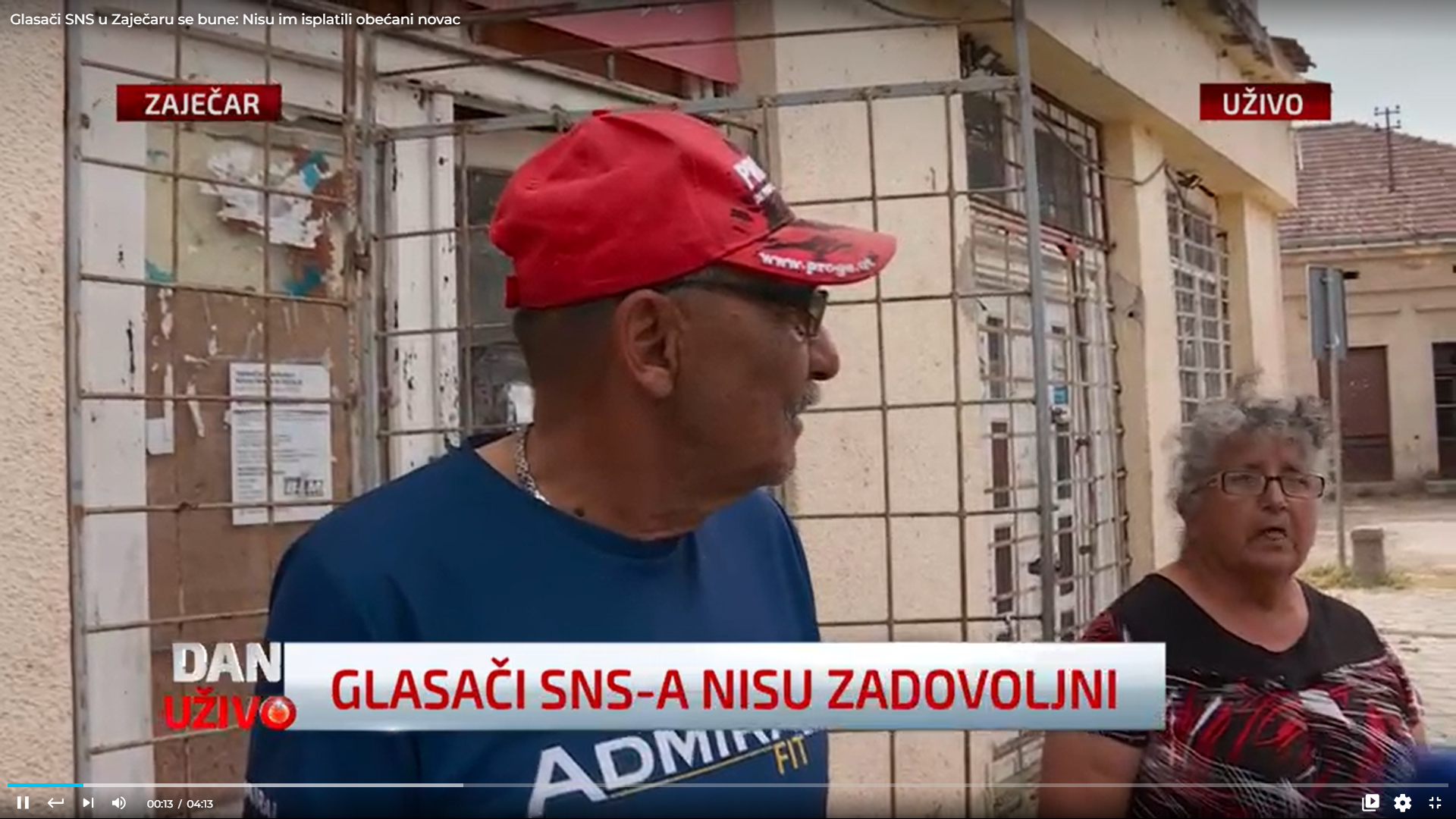 Glasači SNS-a u Zaječaru se bune: Nisu im isplatili obećani novac Glasači SNS-a u Zaječaru se bune: Nisu im isplatili obećani novac
