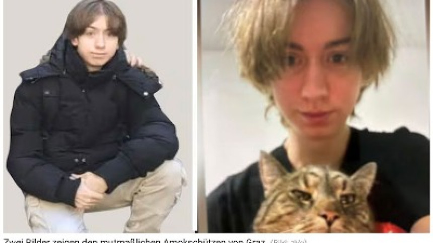 Objavljena fotografija osumnjičenog za masakr u Gracu Objavljena fotografija osumnjičenog za masakr u Gracu