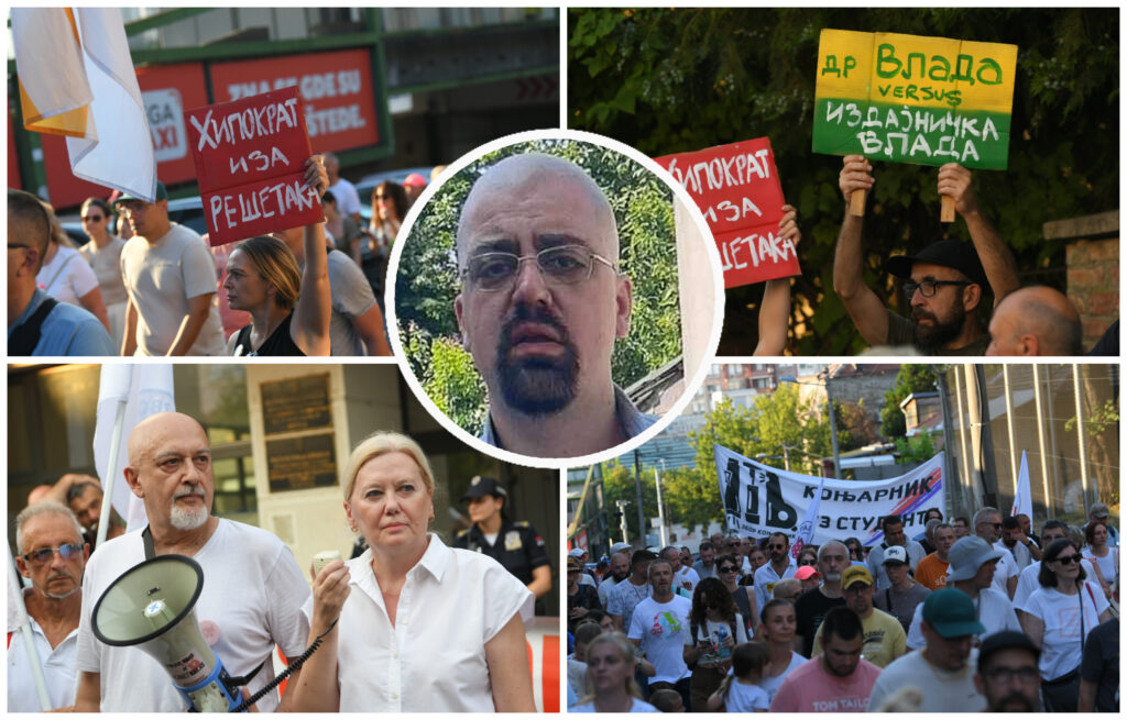 Režim smenjuje, suspenduje i hapsi doktore, a Lekarska komora ćuti: Ni glasa zbog pritvora anesteziologu koji je pomagao studentu na protestu Režim smenjuje, suspenduje i hapsi doktore, a Lekarska komora ćuti: Ni glasa zbog pritvora anesteziologu koji je pomagao studentu na protestu