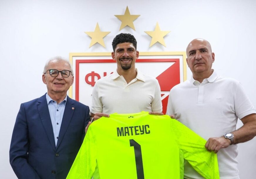 „Kad sam čuo za interesovanje, BIO SAM ODUŠEVLJEN“ Mateus, novi golman Crvene zvezde, pred navijače na Marakani izlazi u subotu