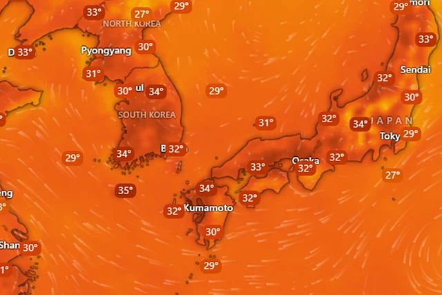 Japan i Južna Koreja pogođeni ekstremnim vrućinama, hiljade stanovnika u bolnicama Japan i Južna Koreja pogođeni ekstremnim vrućinama, hiljade stanovnika u bolnicama