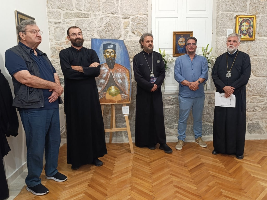Otvorena izložba slika vladike Maksima: Predstavljeni likovi i predjeli Hercegovine